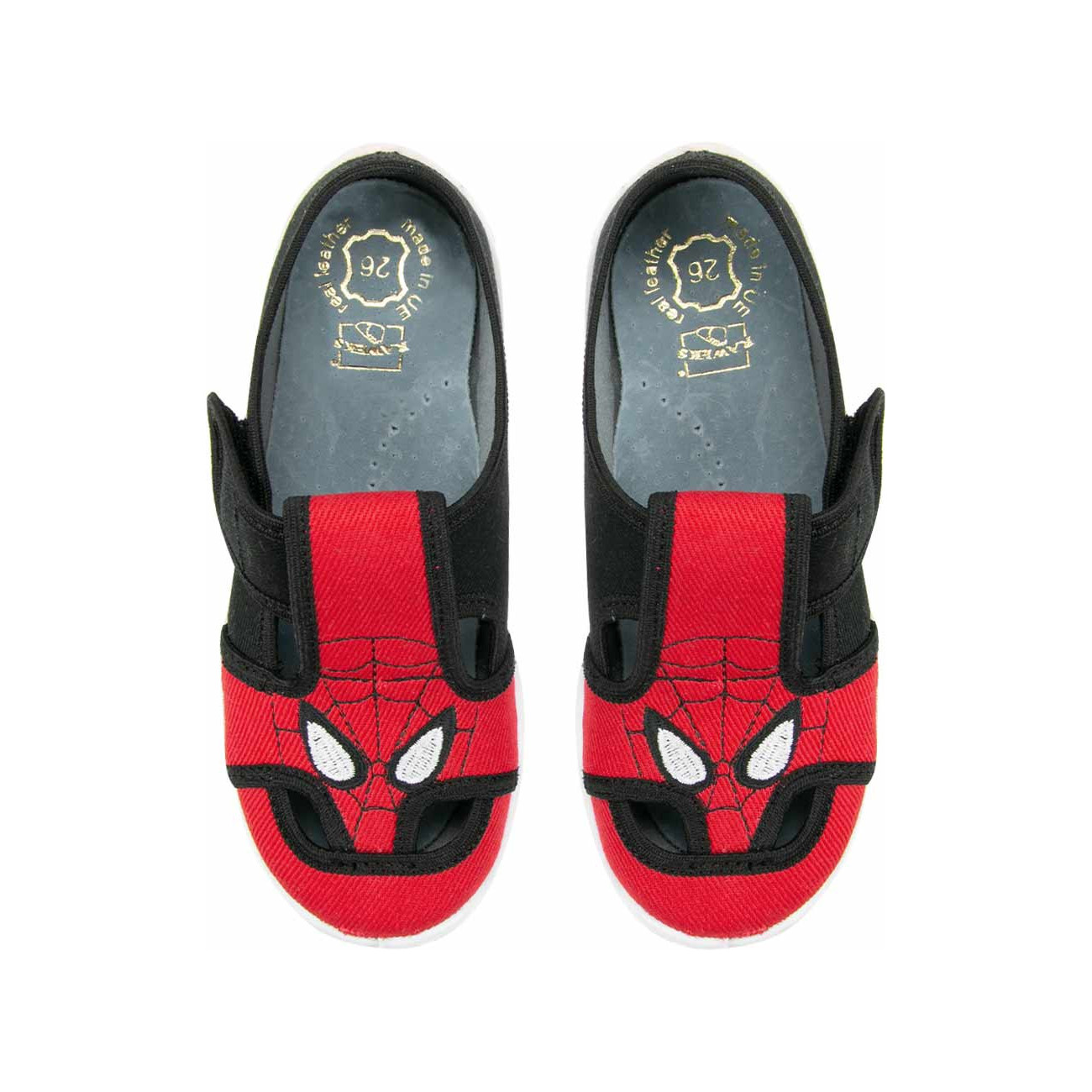 kapcie buty dzieciece do przedszkola zmienne czarno czerwone z oczami kapcie buty dzieciece do przedszkola zmienne czarno czerwone z oczami