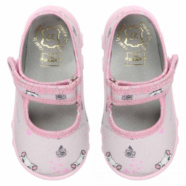 kapcie-buty-dziewczece-maluchy-do-zlobka-doprzedszkola-jasno-rozowe-w-kotki-raweks-majaM10