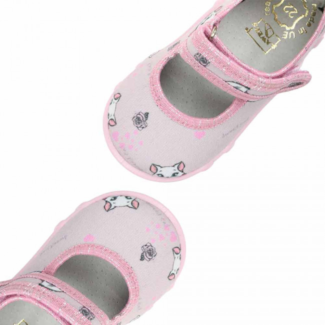 kapcie-buty-dziewczece-maluchy-do-zlobka-doprzedszkola-jasno-rozowe-w-kotki-raweks-majaM10