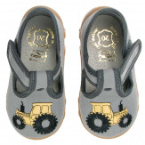 Buty dziecięce szare Traktor Raweks LEON L63