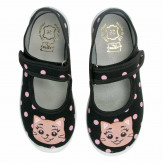 Buty dziewczęce czarne Raweks Dorotka D47 Kotek Kicia