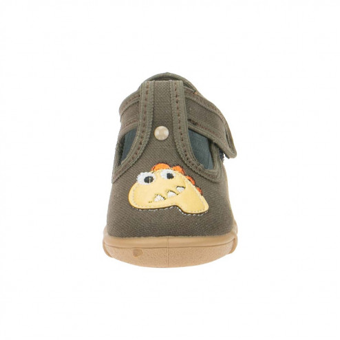 buty-dziecięce-raweks-leon-l64-brazowe-z-dinozaurem 0
