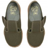 Buty chłopięce gładkie brązowe khaki Raweks Borys B30