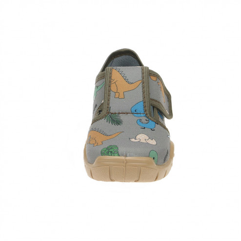 trampki-kapice-buty-lekkie-do-przedszkola-na-lato-brazowo-zielone-bure-dinozaury-bezowe-borys-b26 1 2