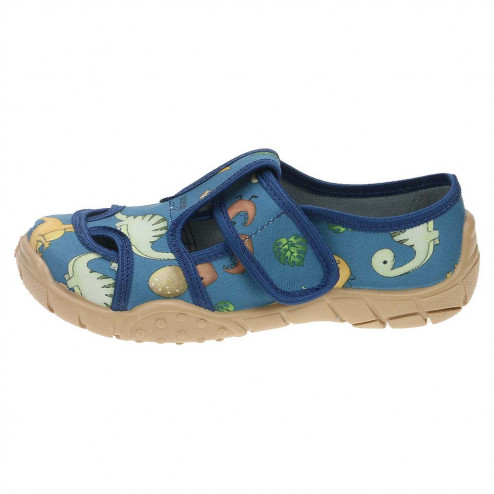 kapcie-buty-trampki-chlopiece-raweks-niebieskie-dinozaury-igor-i16 1 a