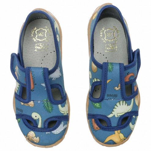 kapcie-buty-trampki-chlopiece-raweks-niebieskie-dinozaury-igor-i16 1 a