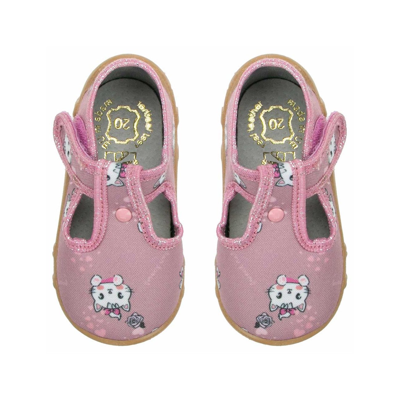 buty-kapcie-dziewczęce-pudrowo-różowe-bezowe-w-kotki-raweks-lena-L72 buty-kapcie-dziewczęce-pudrowo-różowe-bezowe-w-kotki-raweks-lena-L72
