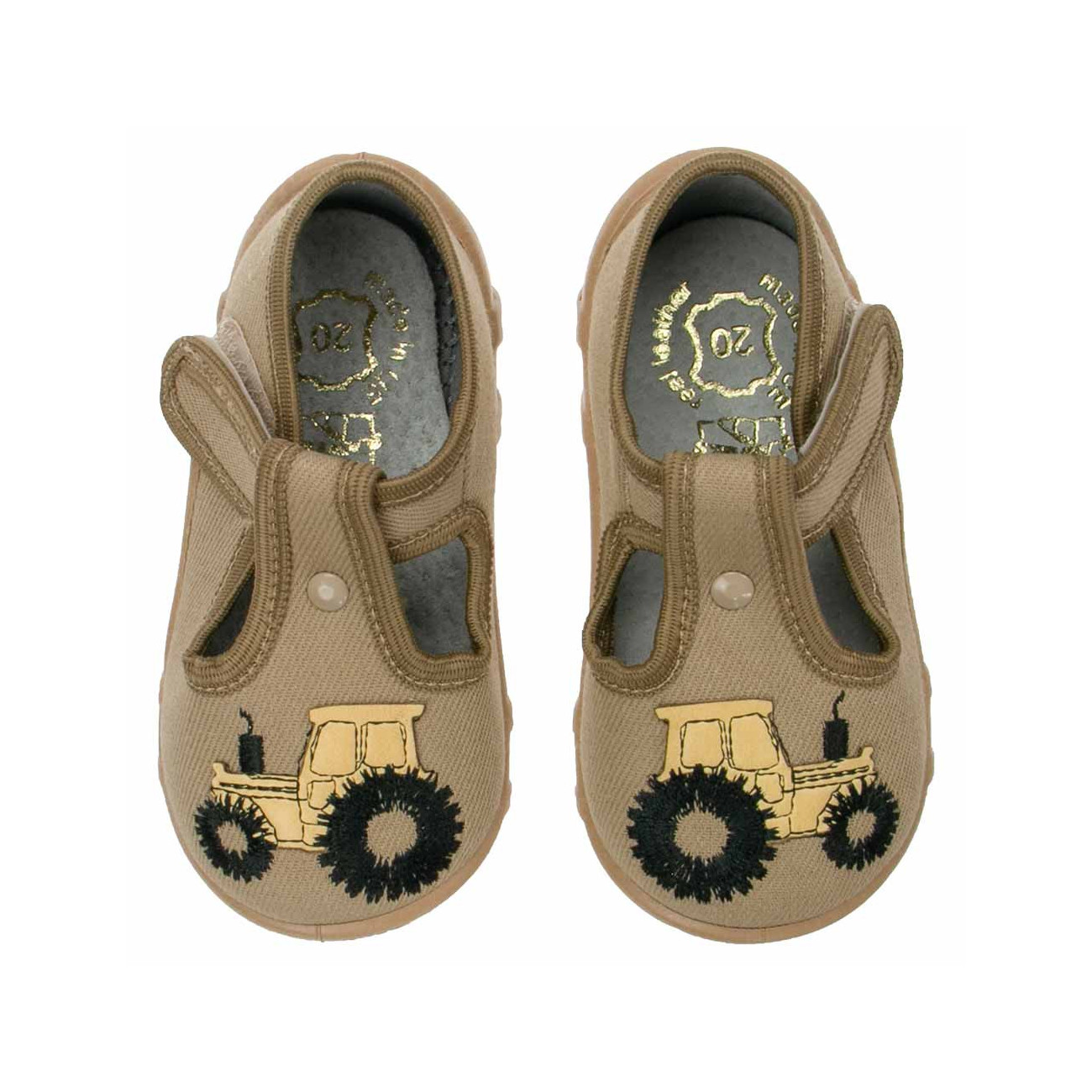 kapcie buty trampki dzieciece bezowe z traktorkiem raweks leon L65 5 kapcie buty trampki dzieciece bezowe z traktorkiem raweks leon L65 5