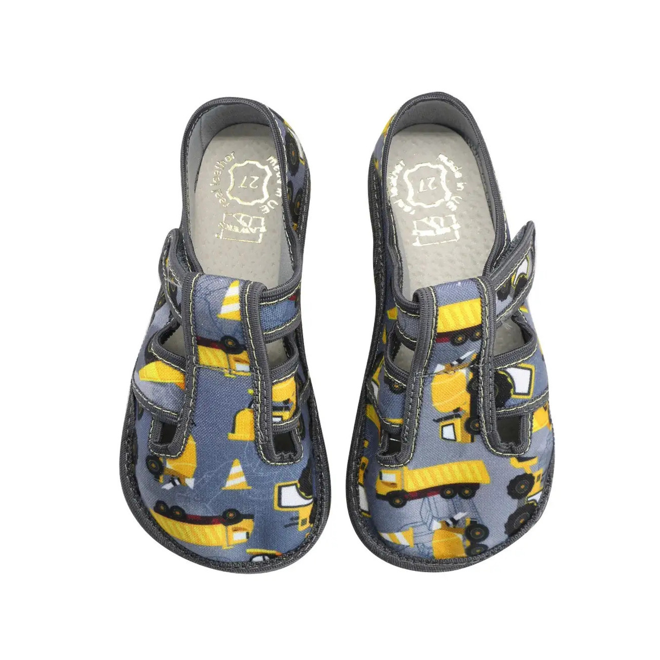 kapcie buty chłopięce Raweks barefoot w koparki kapcie buty chłopięce Raweks barefoot w koparki