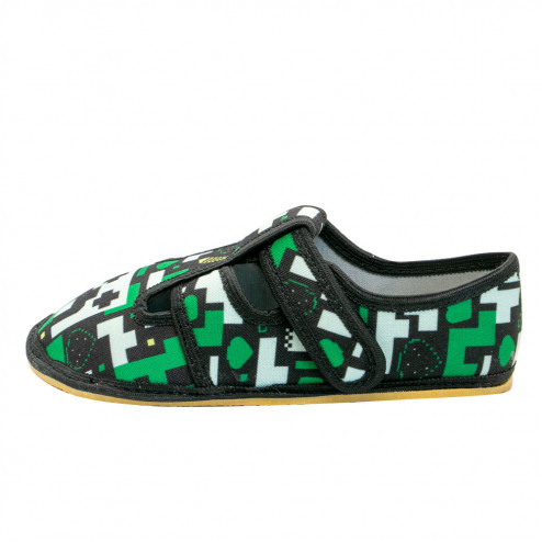 kapcie-buty-chlopcy-raweks-zielono-czarne-minecraft-barefoot-0